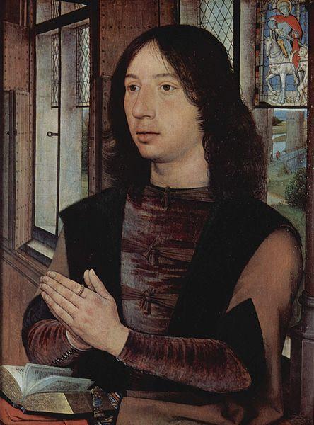 Hans Memling Diptychon des Maarten van Nieuwenhove oil painting image